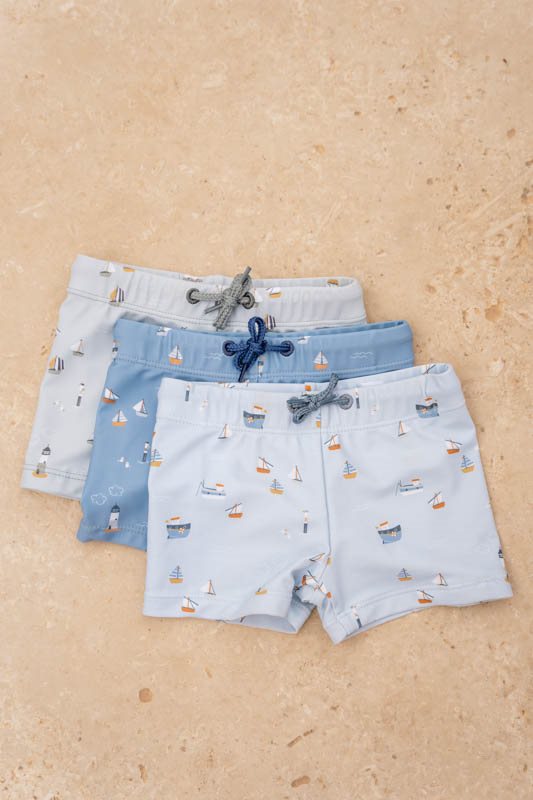 LITTLE DUTCH. Παιδικό μαγιό για αγόρια Sailors Bay Dark Blue