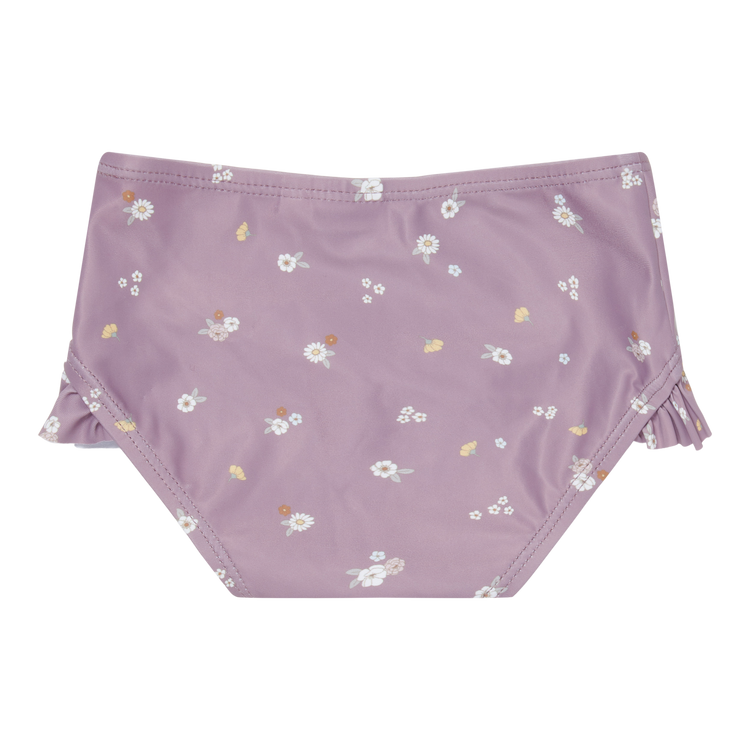 LITTLE DUTCH. Παιδικό μαγιό μπικίνι με βολάν Mauve Blossom