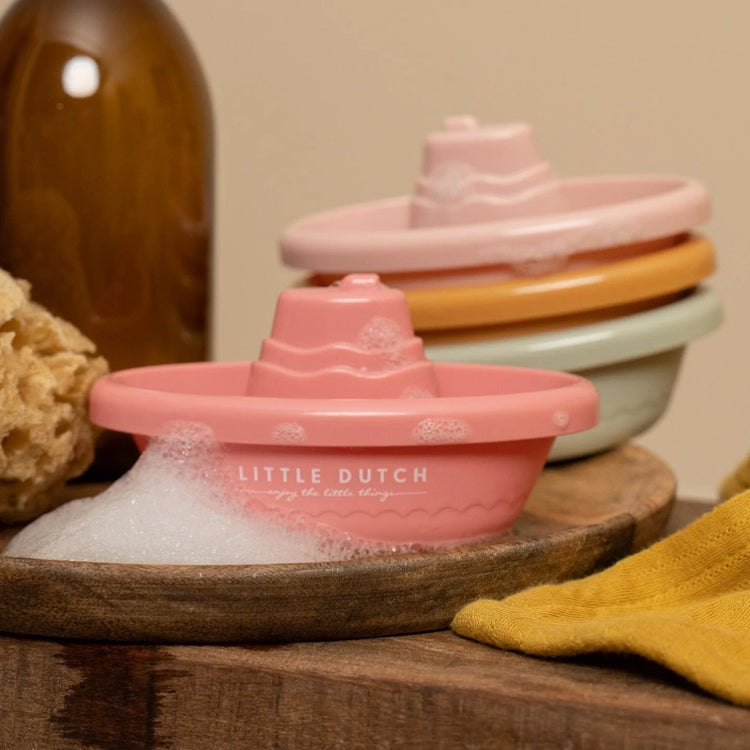 LITTLE DUTCH. Water Bath Toys Pink
