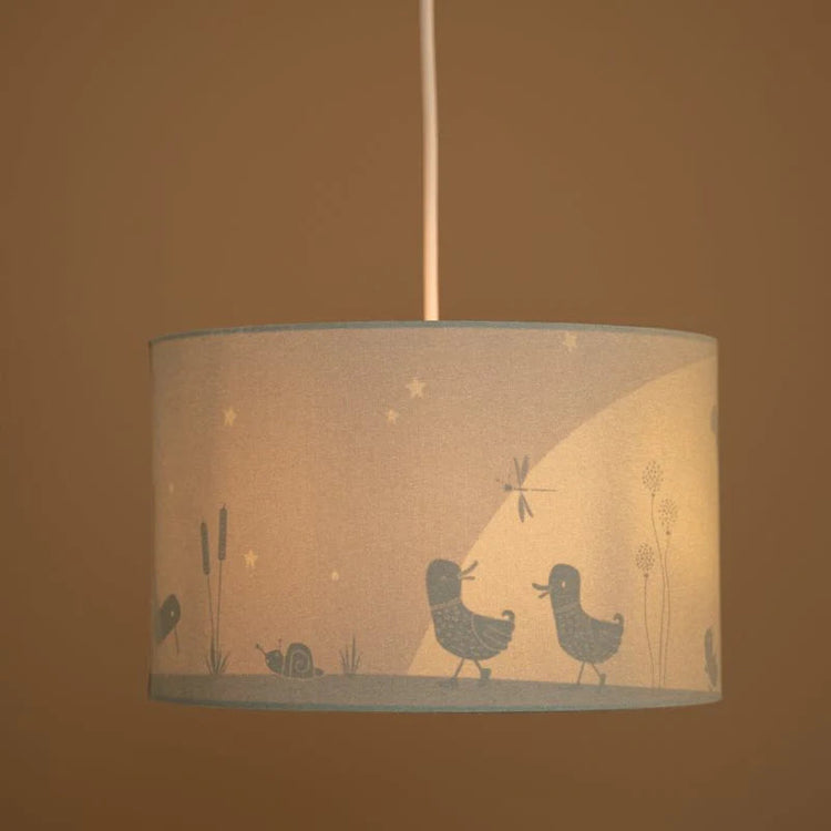 LITTLE DUTCH. Pendant light Silhouette Little Goose Olive