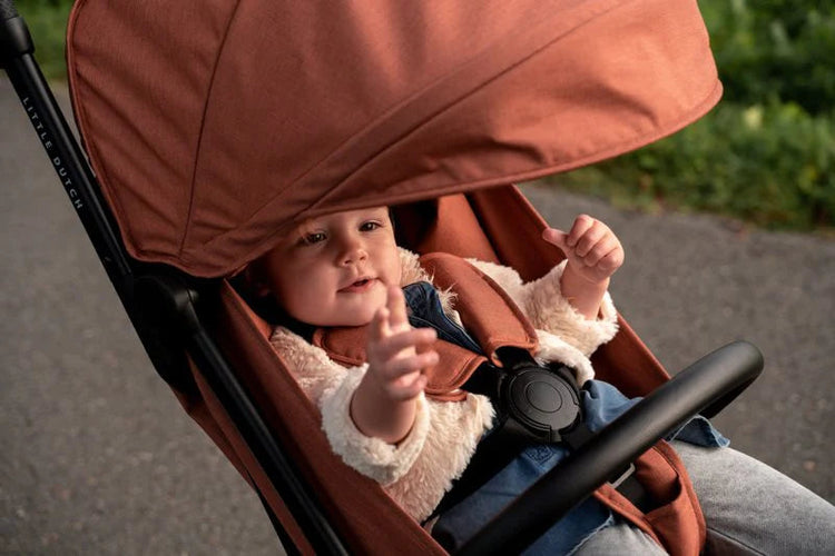 LITTLE DUTCH. Comfort stroller rust