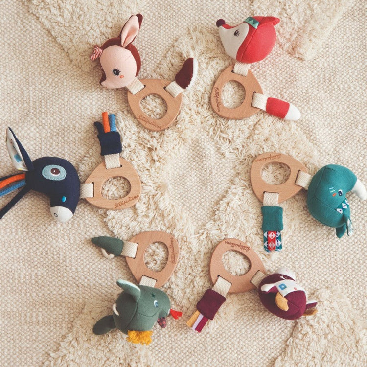 LILLIPUTIENS. Wooden rattle ECO Alice