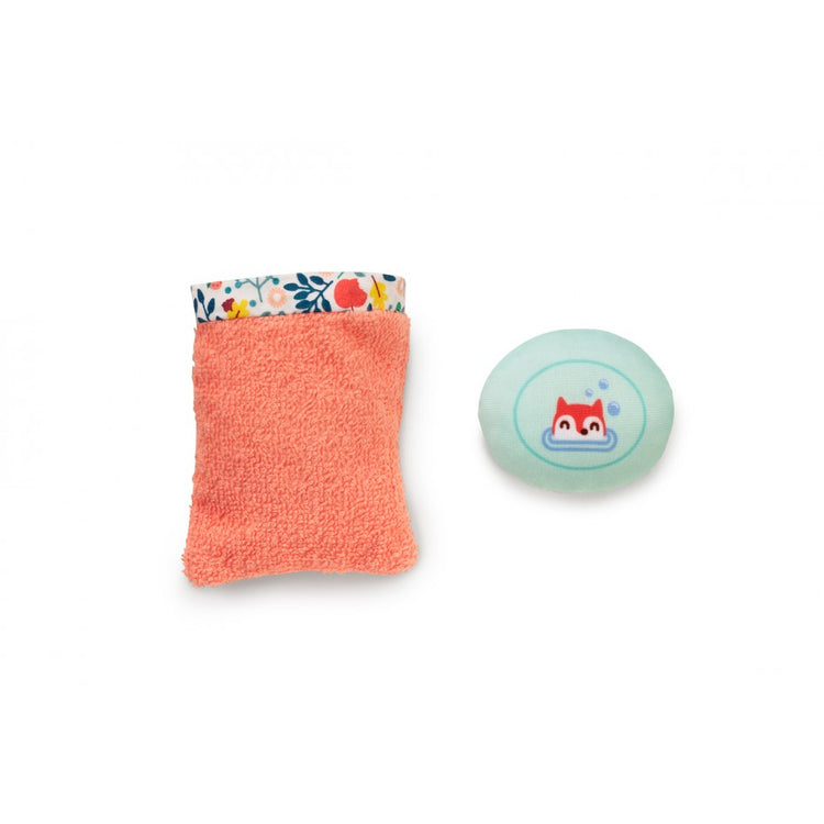LILLIPUTIENS. Flowers Flowers Baby Doll Bath Set