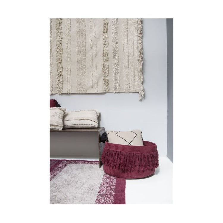 Lorena Canals. Basket Fringes Savannah Red