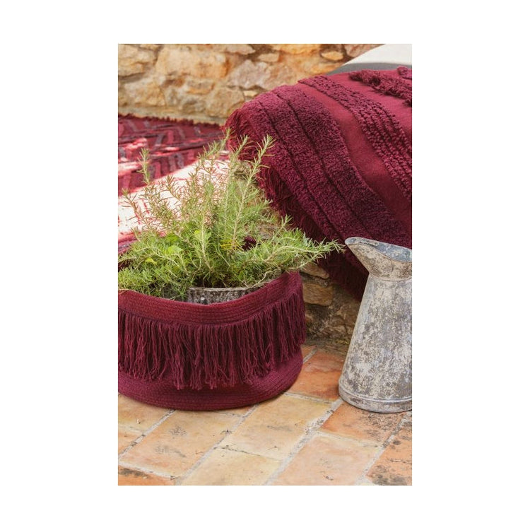 Lorena Canals. Basket Fringes Savannah Red
