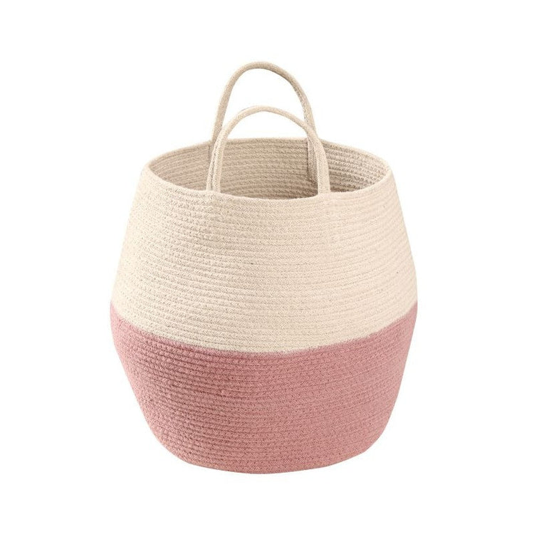Lorena Canals. Basket Zoco Ash Rose-Natural 30Χ35