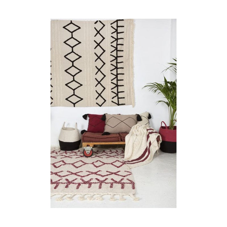 Lorena Canals. Washable Rug BEREBER Canvas Large. 170x240 cm