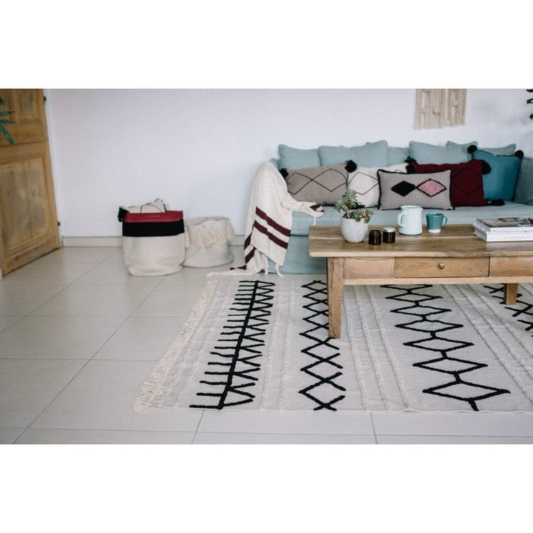 Lorena Canals. Washable Rug BEREBER Canvas Large. 170x240 cm
