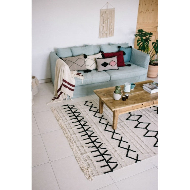 Lorena Canals. Washable Rug BEREBER Canvas Large. 170x240 cm