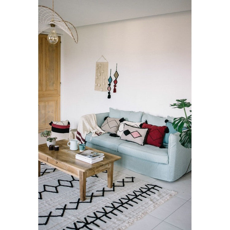 Lorena Canals. Washable Rug BEREBER Canvas Large. 170x240 cm