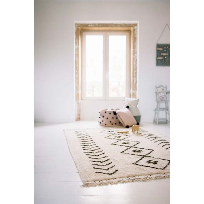 Lorena Canals. Washable Rug Bereber Rhombs L