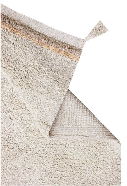 Lorena Canals. Washable Rug Bloom Natural 140 x 200 cm
