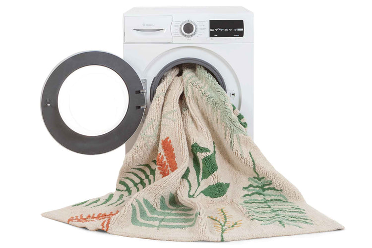 Lorena Canals. Washable Rug Plants Botanic. 140x200