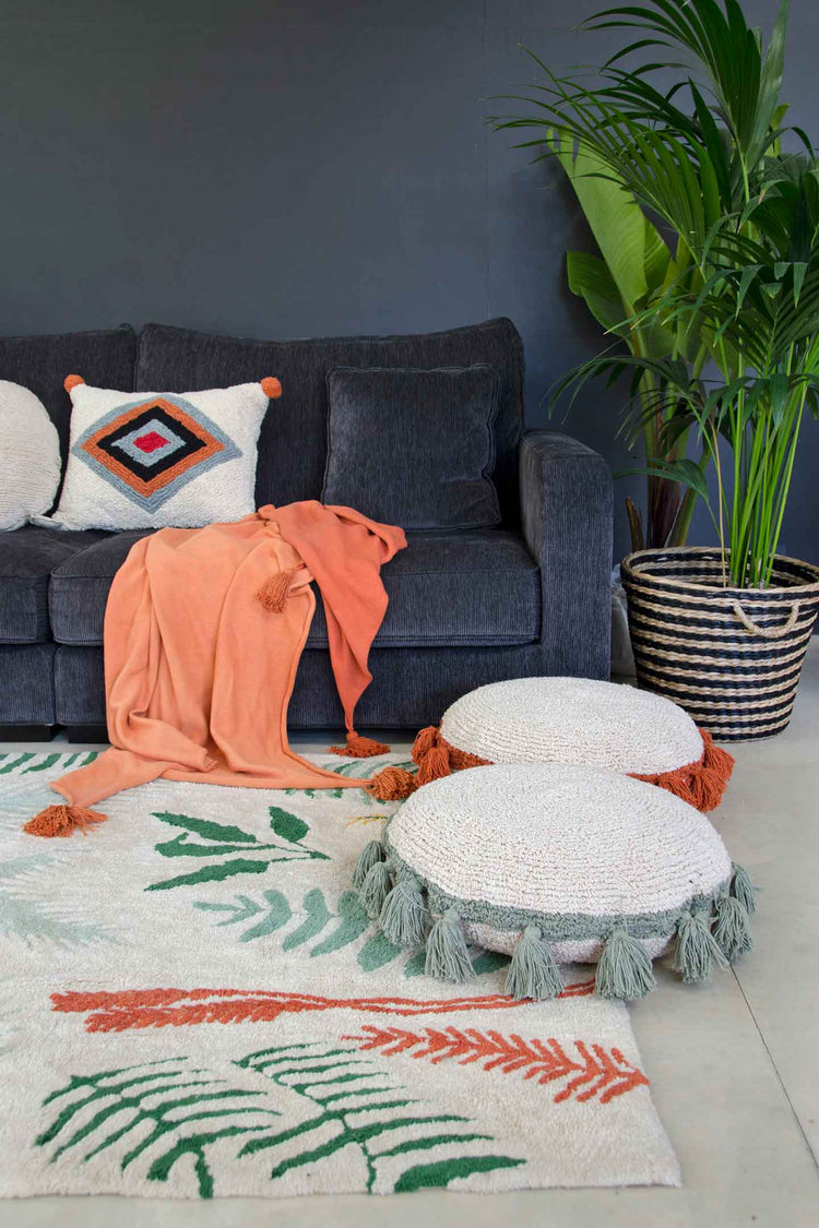 Lorena Canals. Washable Rug Plants Botanic. 140x200