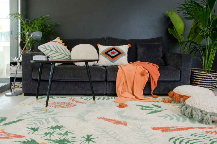 Lorena Canals. Washable Rug Plants Botanic. 140x200