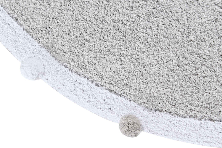 Lorena Canals. Washable Rug Bubbly Light Grey 120