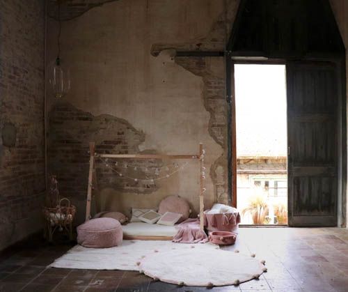 Lorena Canals. Washable Rug Bubbly Natural-Vintage Nude 120