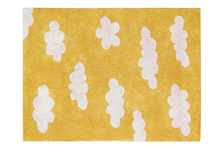 Lorena Canals. Washable Rug Clouds Mustard