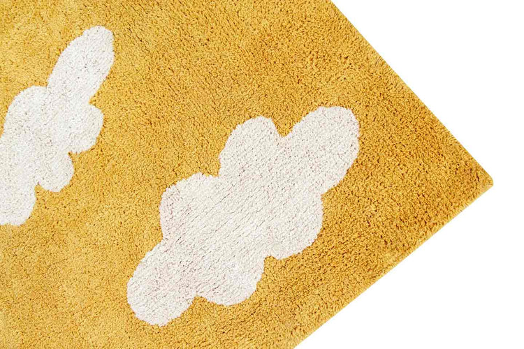 Lorena Canals. Washable Rug Clouds Mustard