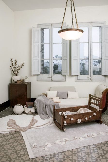 Lorena Canals. Washable Rug Cotton Bolls. 120x170
