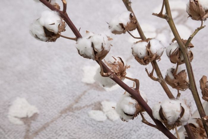 Lorena Canals. Χαλί δωματίου Cotton Bolls. 120 x 170 εκ.