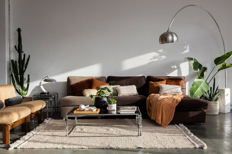 Lorena Canals. Reversible Washable Rug Duetto Sage 140x200 cm
