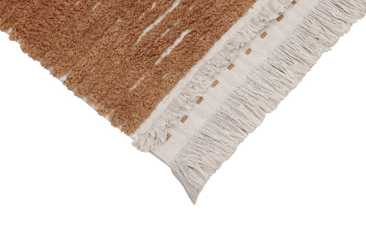 Lorena Canals. Washable Rug Reversible Duetto Toffee 140x200 cm