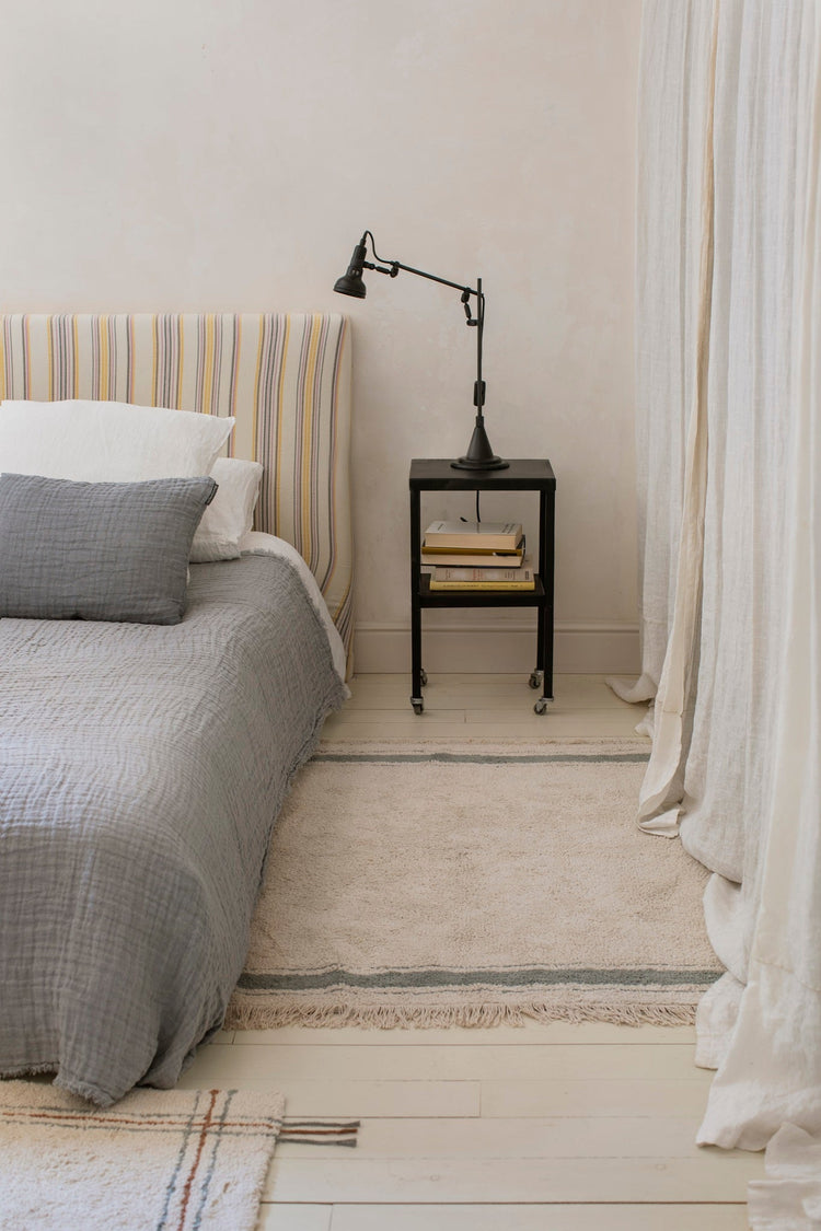 Lorena Canals. Χαλί δωματίου Gastro Vintage Blue 90 x 130 εκ.