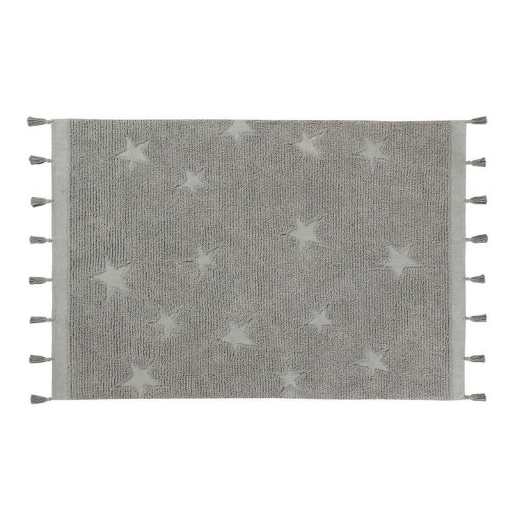 Lorena Canals. Washable Rug Hippy Stars Grey