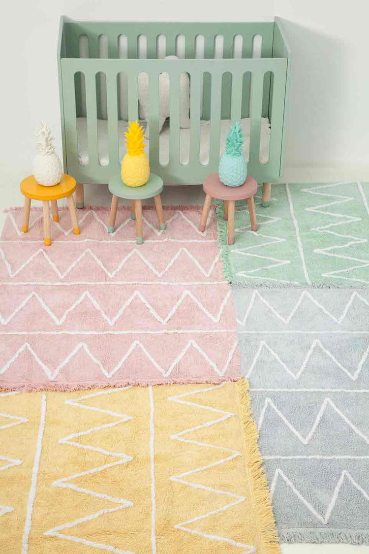 Lorena Canals. Washable Rug Hippy Yellow