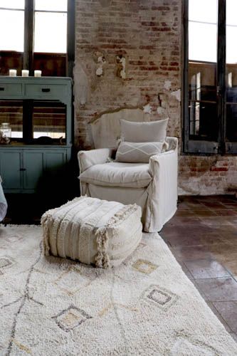 Lorena Canals Washable Rug Morocco Kaarol Natural. 140X200