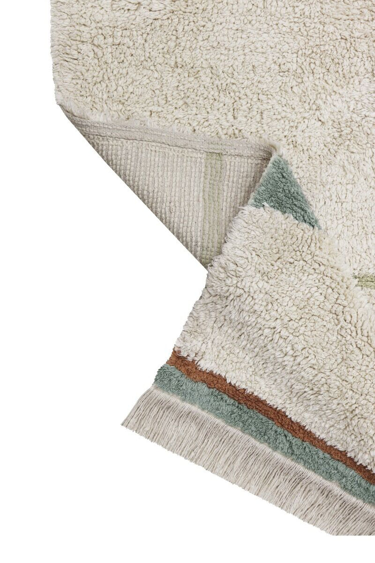 Lorena Canals. Washable Rug Lanes Vintage Blue M
