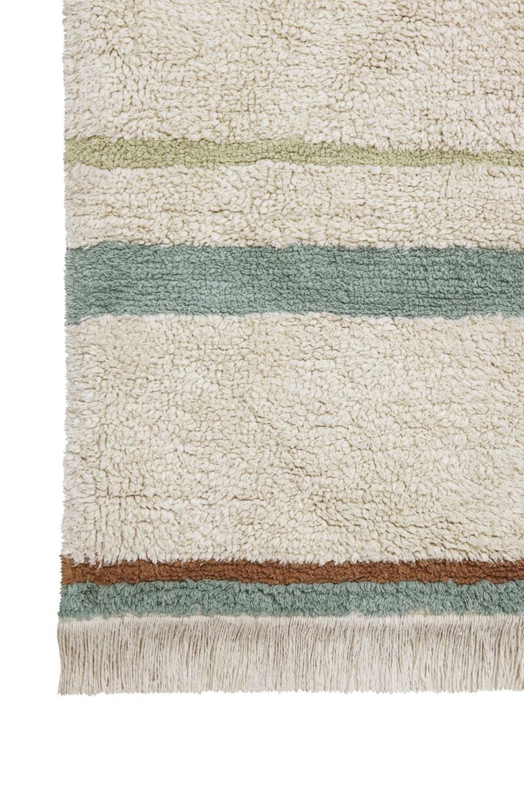 Lorena Canals. Washable Rug Lanes Vintage Blue M