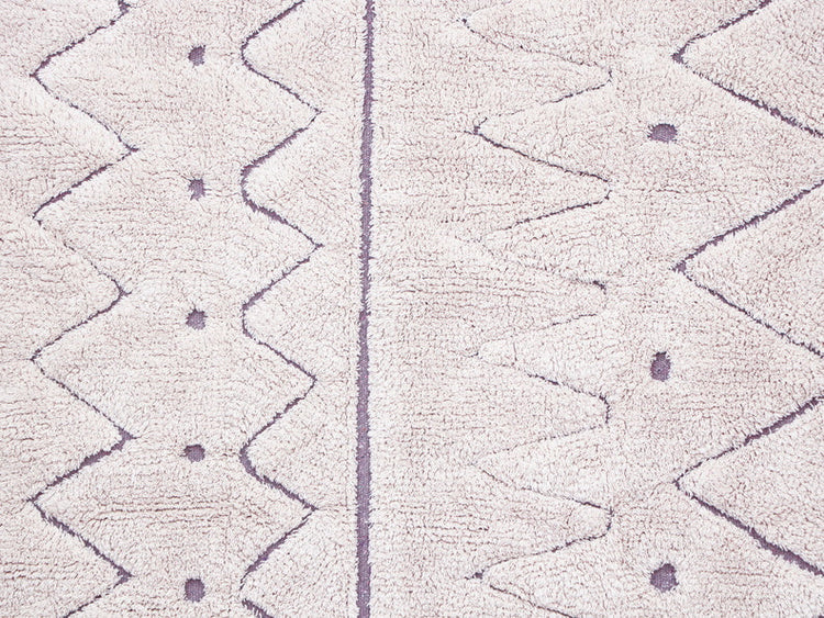 Lorena Canals. RugCycled Washable Rug Azteca XS. 90X130