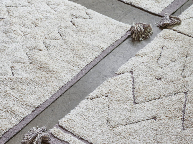 Lorena Canals. RugCycled Washable Rug Azteca XS. 90X130