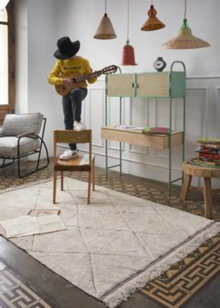 Lorena Canals. RugCycled Washable Rug Bereber XS. 90X130