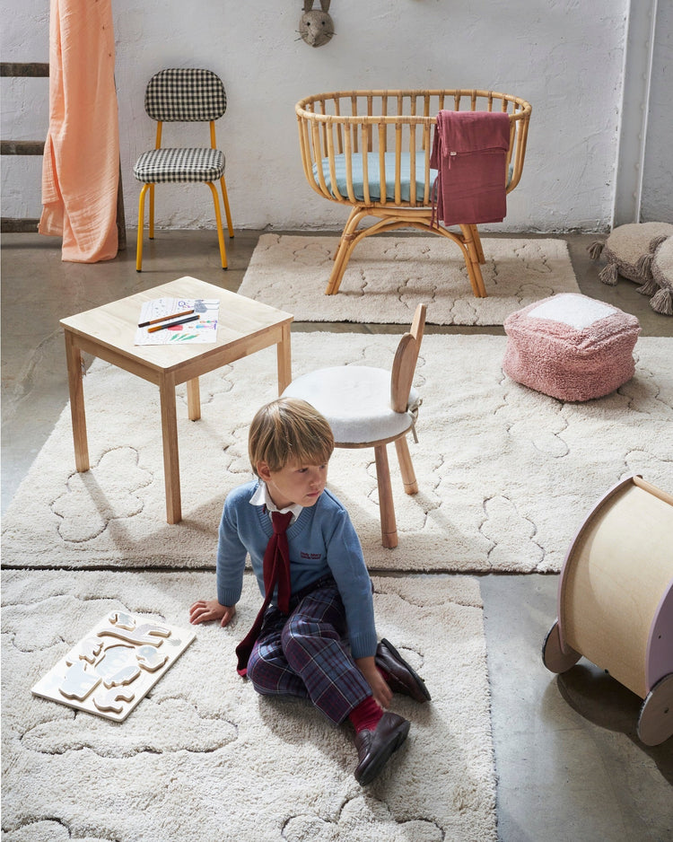 Lorena Canals. RugCycled Washable Rug Clouds XS. 90X130
