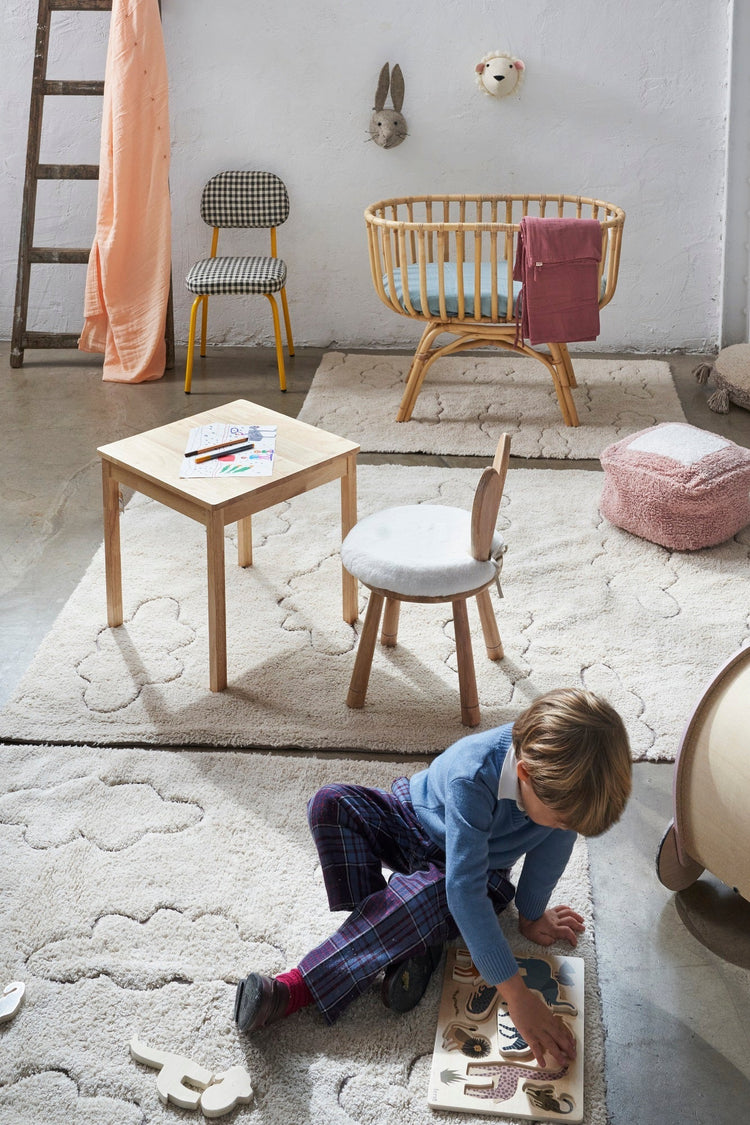 Lorena Canals. RugCycled Washable Rug Clouds XS. 90X130