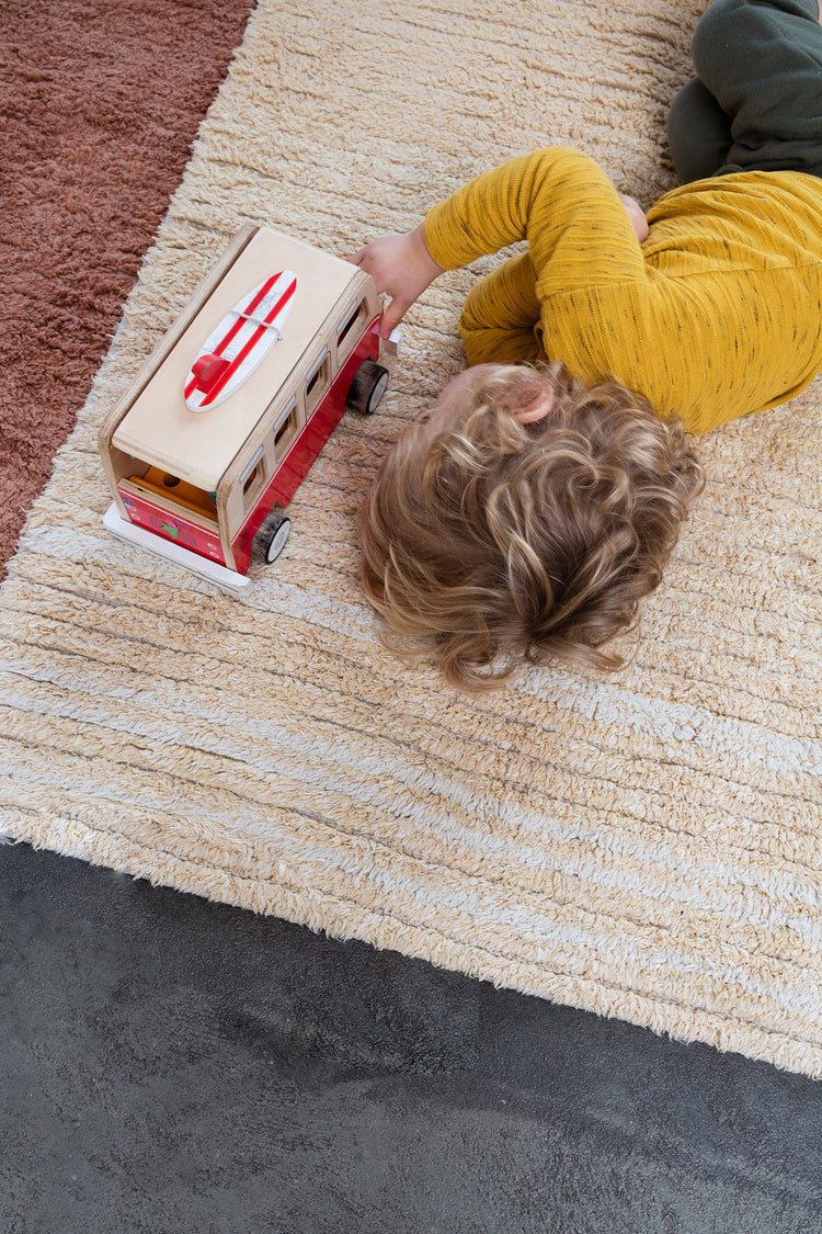 Lorena Canals. Reversible Washable Rug Twin Amber 120 x 160 cm