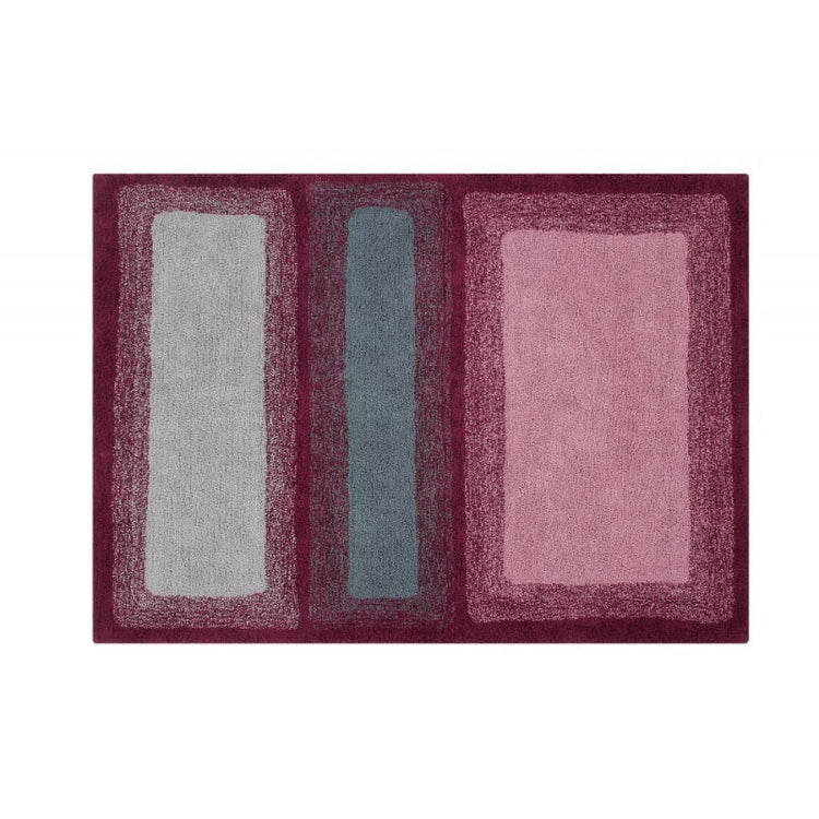 Lorena Canals. Washable Rug Water Savannah Red 140 x 200