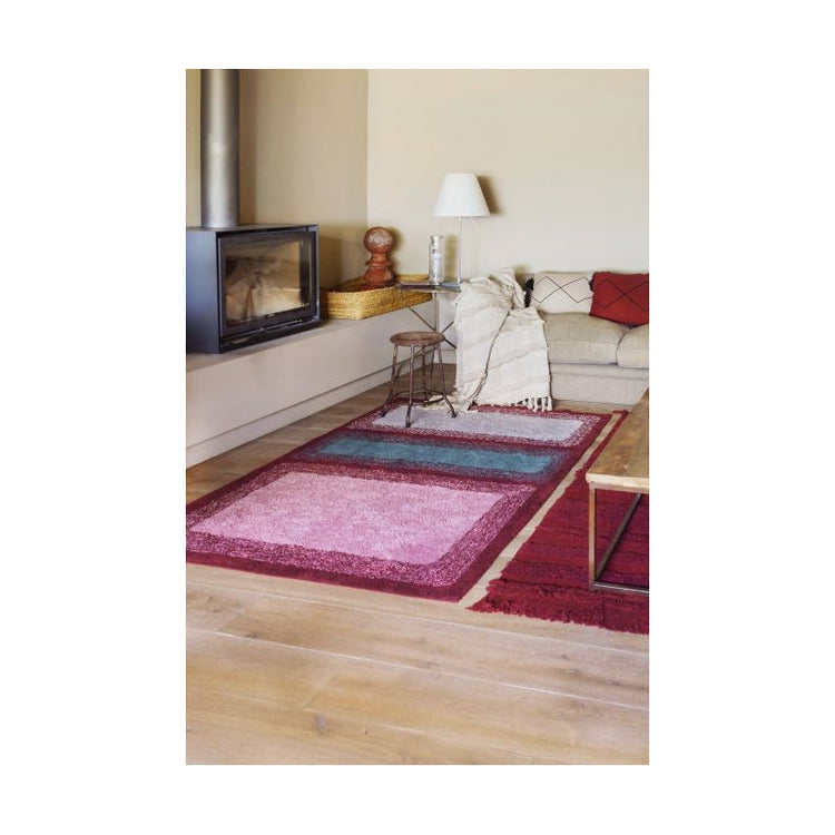 Lorena Canals. Washable Rug Water Savannah Red 140 x 200