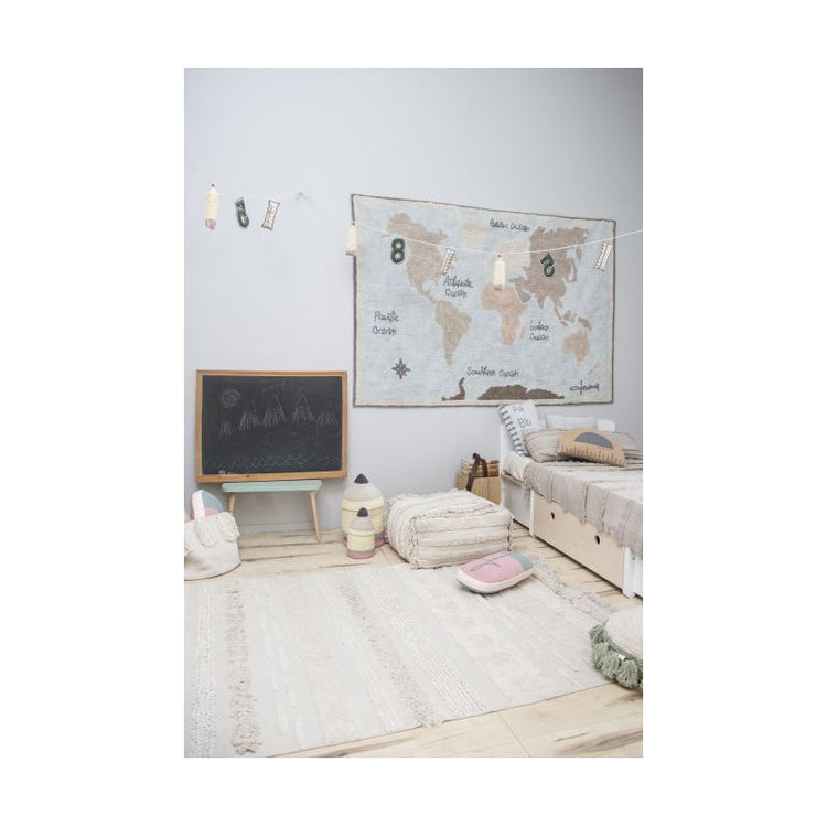 Lorena Canals. Pouf Air Natural 54Χ54Χ27 (beige)