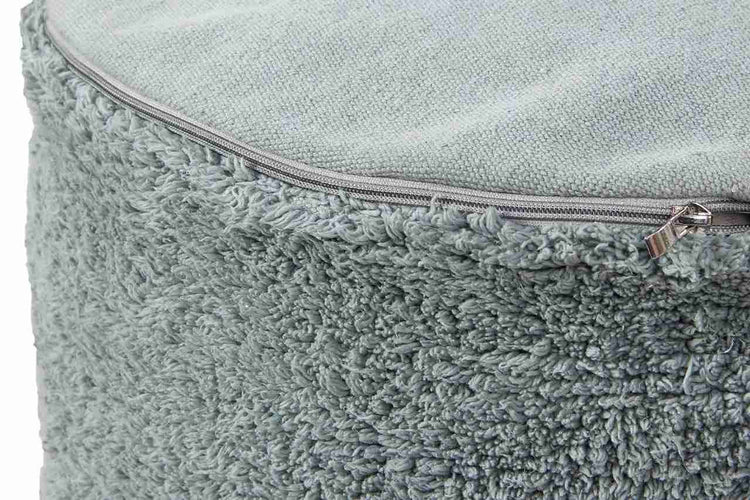 Lorena Canals. Πουφ Chill Vintage Blue 20x50x50