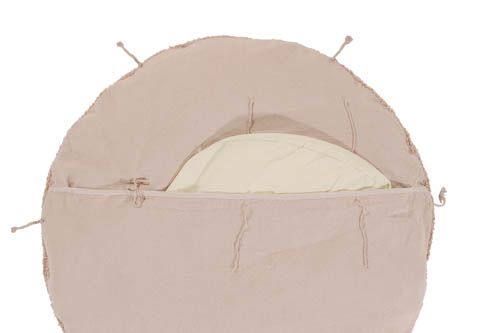Lorena Canals. Sleepover Pouf Lou Vintage Nude