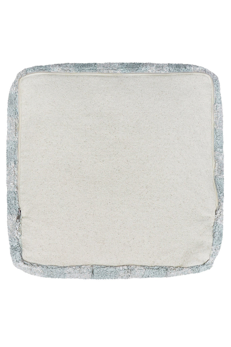 Lorena Canals. Πουφ Vichy Blue Sage