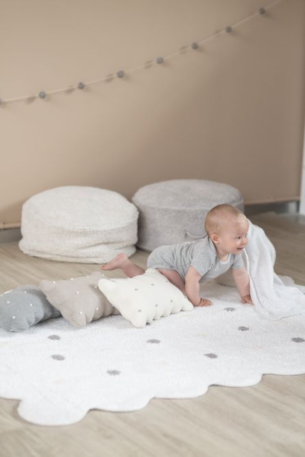 Lorena Canals. Cushion Biscuit Dune White