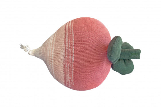 Lorena Canals. Knitted Cushion Ramona the radish