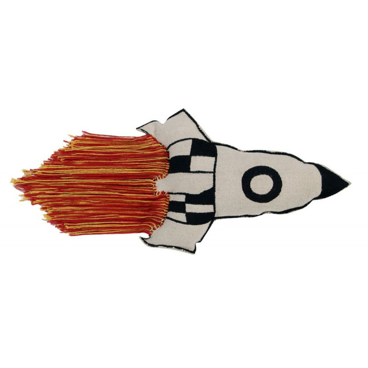 Lorena Canals. Cushion Rocket (beige-red)