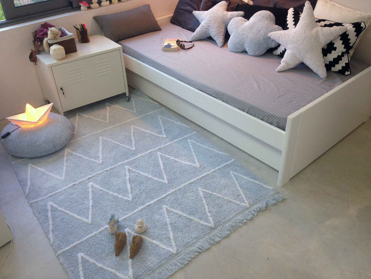 Lorena Canals. Cushion Star Light Blue