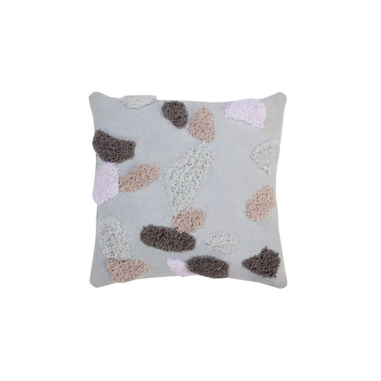 Lorena Canals. Cushion Square Terrazo Aquamarine